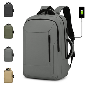 <span class=keywords><strong>Sac</strong></span> <span class=keywords><strong>à</strong></span> <span class=keywords><strong>dos</strong></span> pour ordinateur portable, étanche, résistant aux rayures, avec poignée latérale, coutures renforcées, USB, pour étudiants, voyages et affaires - Product Image 1