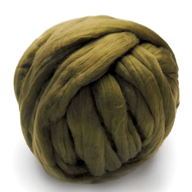 Bojay Wholesale 100% Australia Merino Wool Giant Super Soft Thick Merino Wool Yarn Super Chunky Wool Hand Knitting Blanket Yarn