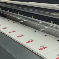 Imprimante UV industrielle à plat pour tôles, armoires électriques, machine d'impression numérique à jet d'encre avec encre blanche et séchage LED