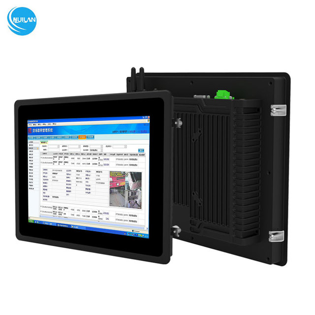 12.1 13.3 15 15.6 17 18.5 19 21.5" True Flat Embedded Ip65 Waterproof Capacitive/resistive Lcd Touch Screen Industrial Monitor