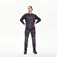Tenues de Travail Industrielles Multi-Poches, Ensemble Deux Pièces Veste Résistante et Pantalon Cargo