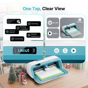 Cortadora de Vinilo de Alta Velocidad Likcut S41 USB/Bluetooth con Alimentación Continua para Pequeñas Empresas, Principiantes y Artesanos - Product Image 2