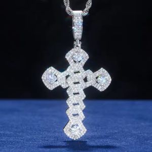Colgante de Hip Hop Personalizado de Aleación, Joyería de Fiesta Unisex de Moda, Venta al por Mayor, Colgantes de Moissanita de Estilo Clásico Lujoso, Más Vendidos - Product Image 2