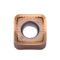 Plaquette de fraisage en carbure SNMX1206 double face 8 dents pour tournage CNC, usinage de l'acier, 45 degrés, fraise à face SNMX OEM