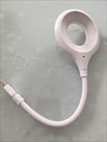 Nouveau, commande vocale intelligente créative, Protection des yeux, bureau de lecture, lampe de nuit Led Usb, lumières annulaires Led intelligentes