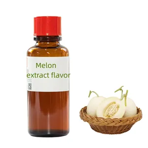 Vente en gros 100% pur arôme naturel concentré de melon doux arôme de fruit liquide extrait de melon doux arôme de melon liquide