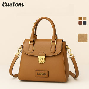 Borsa a Tracolla in Pelle di Lusso Personalizzata per Donna con Chiusura a Cerniera OEM ODM Etichetta Privata per Marchio all'Ingrosso - Product Image 1