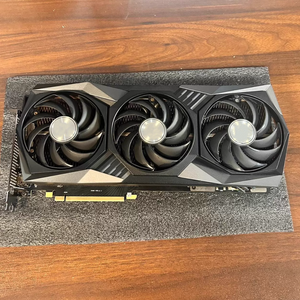 Carte graphique gaming RTX 3080 10 Go / 3080 Ti 12 Go Gaming X Trio GPU d'occasion, 3 ventilateurs, haute performance pour le gaming - Product Image 1
