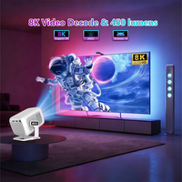 Projecteur intelligent Topleo, mini projecteur Android, vidéo 4K, projecteur LCD LED portable, projecteurs Android 14