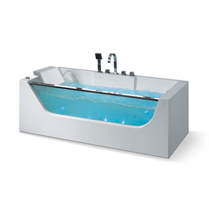Surf piscine bain Portable bain à remous multi-personnes acrylique <span class=keywords><strong>SPA</strong></span> Intelligent température constante autoportant 2m Villa cour printemps - Product Image 6