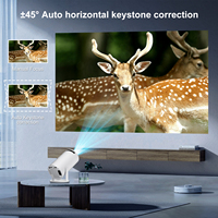 Mini-projecteur de poche HY300pro Android 11 720P, modèle 2026, le plus vendu, avec haut-parleurs stéréo HIFI et projection de 40 à 130 pouces