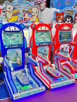 Jeu d'arcade à jetons enfants ski simulateur de mouvement ensemble vidéo 32LCD Machine d'amusement de haute qualité pour FEC