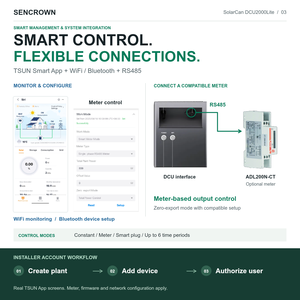 Sistema de Almacenamiento de Energía Doméstico con Salida de 2000W, Batería LiFePO4 Expandible de 10.05kWh para Aplicaciones <span class=keywords><strong>Solares</strong></span> en Balcones - Product Image 4