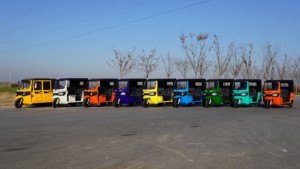 Sunsen bajaj điện tuk-tuk ba bánh xe kéo 60V cơ giới hành khách xe với cơ thể mở các loại cho người lớn - Product Image 3