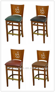 Phong cách hiện đại cổ điển rắn gỗ Ghế ăn cao cho nhà và khách sạn/nhà hàng sử dụng - Product Image 5