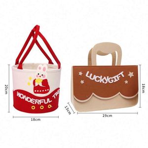 Bolsa Pequeña de Fieltro para Promociones, Bolsa de Dulces para Niños, Lindas Bolsas de Regalo para San Valentín, Cumpleaños, Bodas, Fiestas - Product Image 1