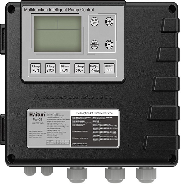 Single Phase or Three Phase Intelligent Remote Control Box for Water Pump (One for Two)