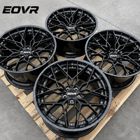 Ruedas EVOR 5X112 5X120 5X114.3 5X108 de Aleación Aptas para Mercedes-Benz BMW Audi de 18-19 Pulgadas para Automóviles de Pasajeros