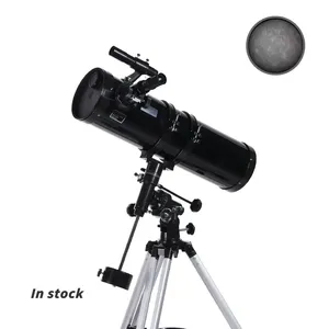 Telescopio astronómico reflectante de 150mm 750150EQ, telescopio de Metal listo para enviar para observación de planetas - Product Image 1
