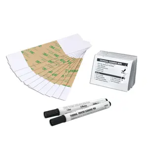 价格优惠卡片打印机清洁套件85650，带IPA湿巾/粘合剂清洁卡/IPA笔