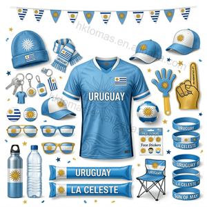 Kit de Artículos Promocionales para Eventos Deportivos: Gorra, Pulsera, Insignia, Adhesivo, Llavero, Botella, Toalla, Bandera y Bolsa - Product Image 1