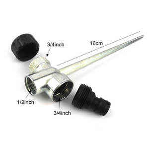 Aspersor de Agua con Boquilla de Aleación de Zinc, Accesorio para Manguera de Riego de Jardín, Boquilla de Pulverización para Uso en Exteriores - Product Image 2