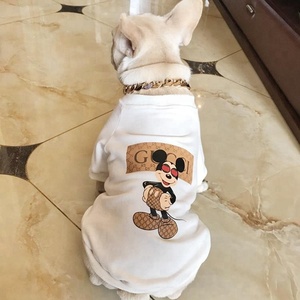 Venta wholesale factory OEM cotton fashion Vogue Pug Bulldog summer clothing dog mascot - Product Image 2