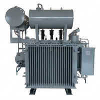 Transformateur de distribution triphasé immergé dans l'huile de 1250 kVA, série S11-M, type colonne à triple enroulement, connexions Dyn11/Yyn0/Yzn11