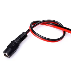5.5x2.1 mm Male Female Plug 12V DC Power Pigtail Cable Jack for CCTV Camera Connector Tail Extension 24V DC Wire