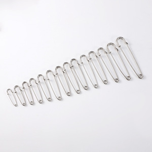 Épingles de sûreté grandes et extra grandes en acier renforcé pour la fixation des vêtements, usage général - Product Image 4