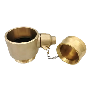 Sambungan Selang Fleksibel Kuningan Reducer BSP Female 2.5 inci, Tahan Lama, untuk Perlengkapan Pemadam Kebakaran, Aksesoris Katup, Hidran - Product Image 4