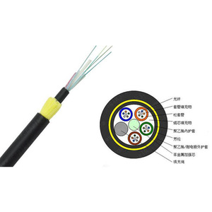 Câble à fibre optique intérieur ADSS personnalisé 1m câble de raccordement en cuivre nu PVC 12 cœurs <span class=keywords><strong>Ethernet</strong></span> Starlink Cb <span class=keywords><strong>antenne</strong></span> 6 12 24 cœurs - Product Image 5