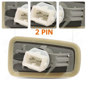 Feu de position latéral clignotant ambre pour Peugeot 106 306 1996-2003, en ABS, pour pare-chocs avant - Product Image 3