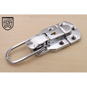 Candado de Aleación de Aluminio Grande para Maleta de Madera con Hebilla, Apto para Aerolíneas - Product Image 4