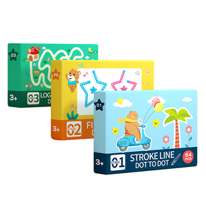 สมุดลอกแบบ DIY สำหรับเด็กของเล่นฝึกพัฒนาการเรียนรู้แฟลชการ์ด - Product Image 6