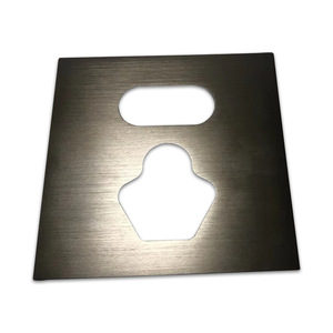 Aluminum Two And Three Prong Plug Panels Customizable Size Tamper Resistant For Smart Home Hardware Accessories Shenzhen Made - Product Image 4