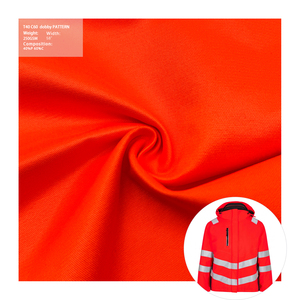 Expédition rapide, tissu personnalisé <span class=keywords><strong>pas</strong></span> <span class=keywords><strong>cher</strong></span>, tissu à motif Dobby, 40% polyester, tissu haute visibilité, tissu de couleur pour veste rembourrée - Product Image 1