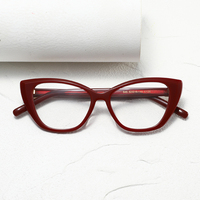 CS545 Lunettes en acétate de haute qualité Brand Design Lady Acetate Lunettes Optical Frame