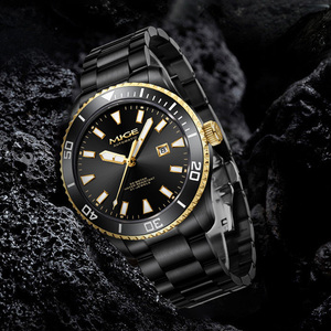 Montre homme chronographe automatique mécanique Miyota en acier inoxydable de luxe personnalisée, cadran à aiguilles, bracelet de 20 mm, résistante à l'eau - Product Image 4