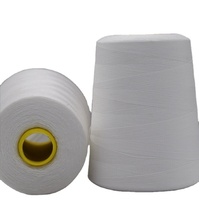 Benang jahit poliester Spun 100% kualitas tinggi untuk celana kekuatan kuat 20S/2 20S/3 40S/2 pola celup