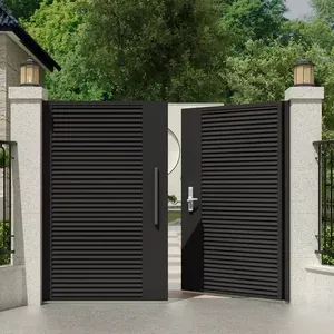 CBMmart定制铝入口门庭院门外门现代大门设计