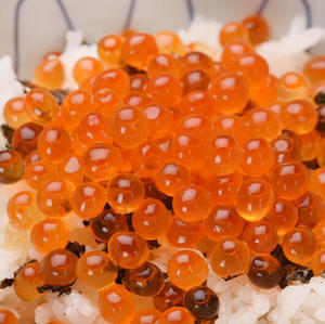Œufs de Ikura marinés à la soja, compatibles Keto, garniture pour <span class=keywords><strong>Poke</strong></span> Bowl, conformes HACCP, vente en gros, sac de 1 kg - Product Image 5