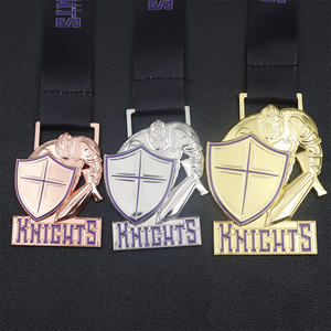 Fabrication de médailles de sport personnalisées d'artes Marciales Jiu Jitsu basket-ball médailles de récompense en plastique - Product Image 3