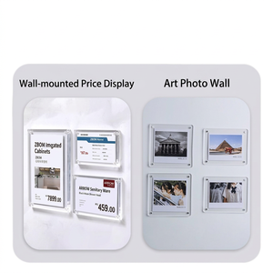 Acrylic Mini Magnetic Photo <b>Frames</b> for Refrigerator 2 <b>X</b> 3, Double Sided Fridge Magnetic Picture <b>Frame</b> Clear Magnetic Photo <b>Frame</b> - Product Image 3