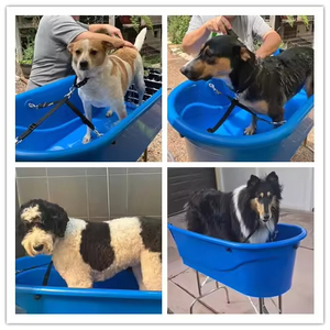 <span class=keywords><strong>Baignoire</strong></span> surélevée pliable <span class=keywords><strong>pour</strong></span> chiens et chats de taille moyenne à grande, écologique, de luxe, station de toilettage, de bain et de douche portable <span class=keywords><strong>pour</strong></span> animaux de compagnie - Product Image 2