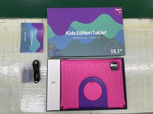 PRITOM yangın 10 inç çocuk Tablet Android 12 göz bakım ekranı 6 + 64GB bellek WIFI sekmesi ebeveyn kontrolü, çift kamera, EVA durumda - Product Image 6