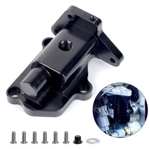 Couvercle de boîtier de soupape solénoïde VTEC en alliage d'aluminium anodisé noir pour les systèmes de moteur Honda série B - Product Image 1