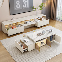 Mueble de TV Moderno en Color Madera Natural, Soporte de Suelo de Madera Maciza para Sala de Estar, Estilo Lujoso y Sofisticado, Muebles para el Hogar