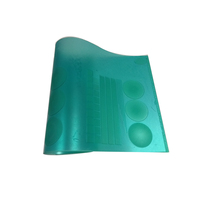 Plaques photopolymères flexographiques hydrosolubles, épaisseur 1,70 mm, taille 635x762 mm, couleur verte, qualité A+, marque Toyobo