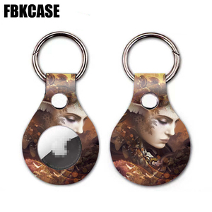 Fábrica al por mayor Gran oferta Popular localizador rastreador dispositivo antipérdida llavero cuero para <span class=keywords><strong>Airtag</strong></span> personalizado cubierta protectora - Product Image 1